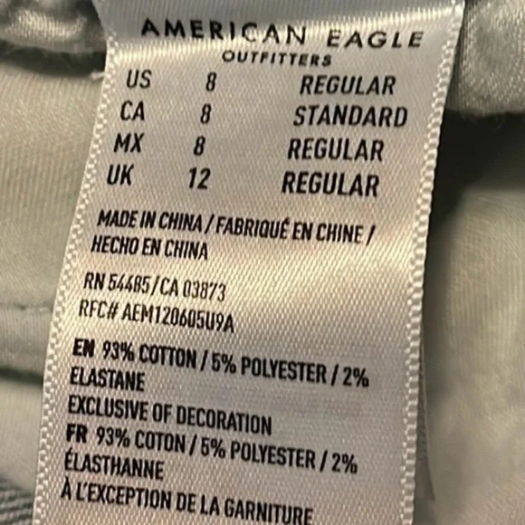 American Eagle Outfitters Blue Denim Skirt - Picture 4 of 4